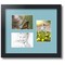 ArtToFrames Collage Photo Picture Frame with 3 - 4x6 inch Openings, Framed in Black with Over 62 Mat Color Options and Regular Glass (CSM-3926-389)